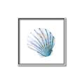 Picture of Watercolor shell III  _GroupedProduct_Square_Canvas_Framed_