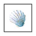 Picture of Watercolor shell III  _GroupedProduct_Square_Canvas_Framed_