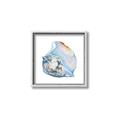 Picture of Watercolor shell I _GroupedProduct_Square_Canvas_Framed_