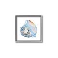Picture of Watercolor shell I _GroupedProduct_Square_Canvas_Framed_