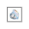Picture of Watercolor shell I _GroupedProduct_Square_Canvas_Framed_