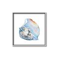 Picture of Watercolor shell I _GroupedProduct_Square_Canvas_Framed_