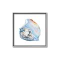 Picture of Watercolor shell I _GroupedProduct_Square_Canvas_Framed_