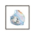 Picture of Watercolor shell I _GroupedProduct_Square_Canvas_Framed_