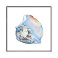 Picture of Watercolor shell I _GroupedProduct_Square_Canvas_Framed_
