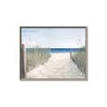 Picture of Grass and Sand  _GroupedProduct_Rectangle_Landscape_Canvas_Framed_