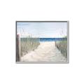 Picture of Grass and Sand  _GroupedProduct_Rectangle_Landscape_Canvas_Framed_