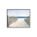 Picture of Grass and Sand  _GroupedProduct_Rectangle_Landscape_Canvas_Framed_