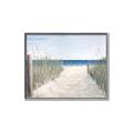 Picture of Grass and Sand  _GroupedProduct_Rectangle_Landscape_Canvas_Framed_