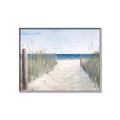 Picture of Grass and Sand  _GroupedProduct_Rectangle_Landscape_Canvas_Framed_