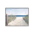 Picture of Grass and Sand  _GroupedProduct_Rectangle_Landscape_Canvas_Framed_