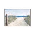 Picture of Grass and Sand  _GroupedProduct_Rectangle_Landscape_Canvas_Framed_