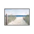 Picture of Grass and Sand  _GroupedProduct_Rectangle_Landscape_Canvas_Framed_