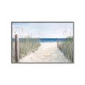 Picture of Grass and Sand  _GroupedProduct_Rectangle_Landscape_Canvas_Framed_