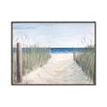 Picture of Grass and Sand  _GroupedProduct_Rectangle_Landscape_Canvas_Framed_