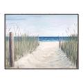 Picture of Grass and Sand  _GroupedProduct_Rectangle_Landscape_Canvas_Framed_