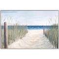 Picture of Grass and Sand  _GroupedProduct_Rectangle_Landscape_Canvas_Framed_