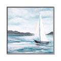 Picture of Soft Sail I _GroupedProduct_Square_Canvas_Framed_