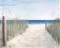 Picture of Grass and Sand  _GroupedProduct_Rectangle_Landscape_Unframed_Print_Only_