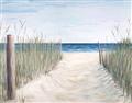 Picture of Grass and Sand  _GroupedProduct_Rectangle_Landscape_Unframed_Print_Only_