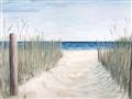 Picture of Grass and Sand  _GroupedProduct_Rectangle_Landscape_Unframed_Print_Only_