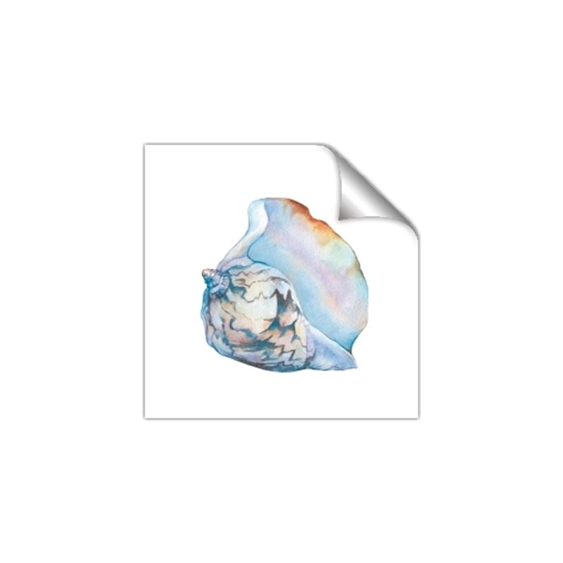 Picture of Watercolor shell I _GroupedProduct_Square_Unframed_Print_Only_