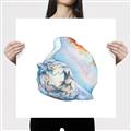 Picture of Watercolor shell I _GroupedProduct_Square_Canvas_