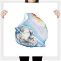 Picture of Watercolor shell I _GroupedProduct_Square_Canvas_