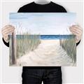 Picture of Grass and Sand  _GroupedProduct_Rectangle_Landscape_Canvas_