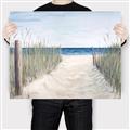 Picture of Grass and Sand  _GroupedProduct_Rectangle_Landscape_Canvas_