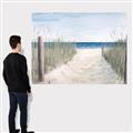 Picture of Grass and Sand  _GroupedProduct_Rectangle_Landscape_Canvas_