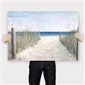 Picture of Grass and Sand  _GroupedProduct_Rectangle_Landscape_Canvas_