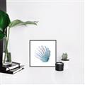 Picture of Watercolor shell III  _GroupedProduct_Square_Canvas_Framed_