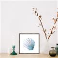 Picture of Watercolor shell III  _GroupedProduct_Square_Canvas_Framed_