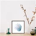 Picture of Watercolor shell III  _GroupedProduct_Square_Canvas_Framed_