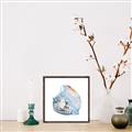 Picture of Watercolor shell I _GroupedProduct_Square_Canvas_Framed_