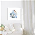 Picture of Watercolor shell I _GroupedProduct_Square_Canvas_Framed_