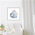 Picture of Watercolor shell I _GroupedProduct_Square_Canvas_Framed_