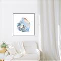 Picture of Watercolor shell I _GroupedProduct_Square_Canvas_Framed_