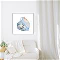 Picture of Watercolor shell I _GroupedProduct_Square_Canvas_Framed_