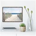 Picture of Grass and Sand  _GroupedProduct_Rectangle_Landscape_Canvas_Framed_