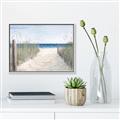 Picture of Grass and Sand  _GroupedProduct_Rectangle_Landscape_Canvas_Framed_