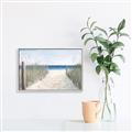 Picture of Grass and Sand  _GroupedProduct_Rectangle_Landscape_Canvas_Framed_