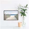 Picture of Grass and Sand  _GroupedProduct_Rectangle_Landscape_Canvas_Framed_