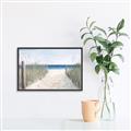 Picture of Grass and Sand  _GroupedProduct_Rectangle_Landscape_Canvas_Framed_