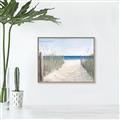 Picture of Grass and Sand  _GroupedProduct_Rectangle_Landscape_Canvas_Framed_