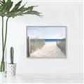 Picture of Grass and Sand  _GroupedProduct_Rectangle_Landscape_Canvas_Framed_