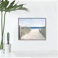 Picture of Grass and Sand  _GroupedProduct_Rectangle_Landscape_Canvas_Framed_