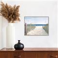 Picture of Grass and Sand  _GroupedProduct_Rectangle_Landscape_Canvas_Framed_