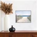 Picture of Grass and Sand  _GroupedProduct_Rectangle_Landscape_Canvas_Framed_